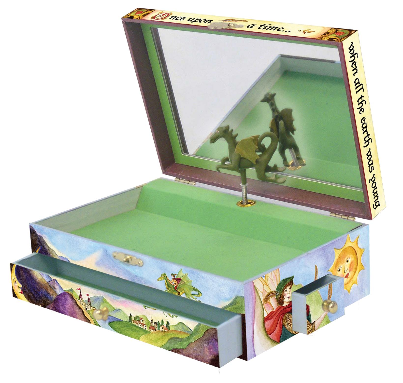 Enchantmints Rose Petal Princess Kids Musical Jewelry Box w Secret  Compartments